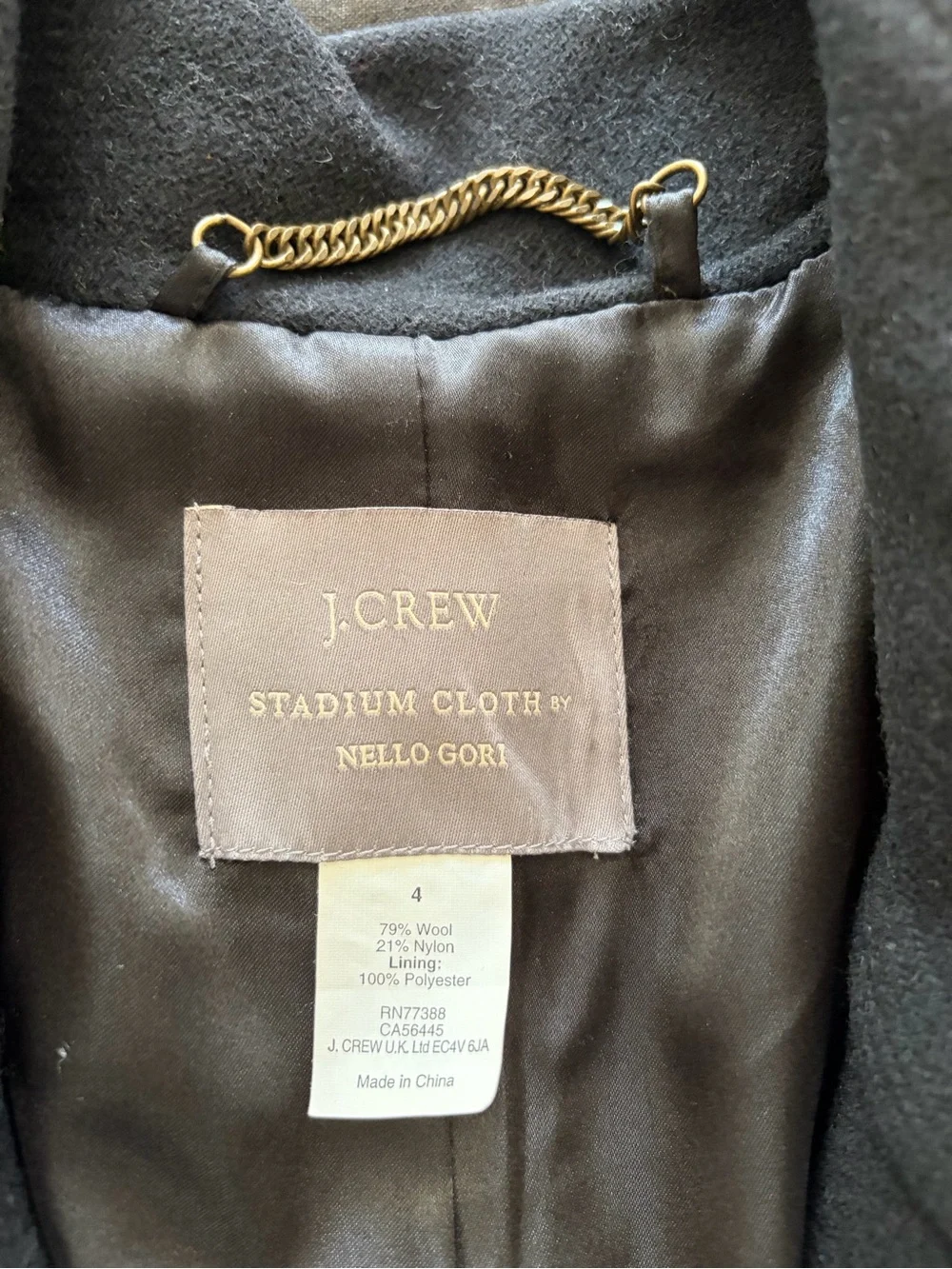 J. Crew Cocoon Wool Coat